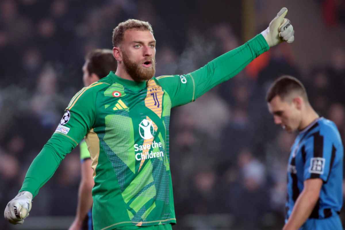 Di Gregorio in azione con la maglia della Juventus