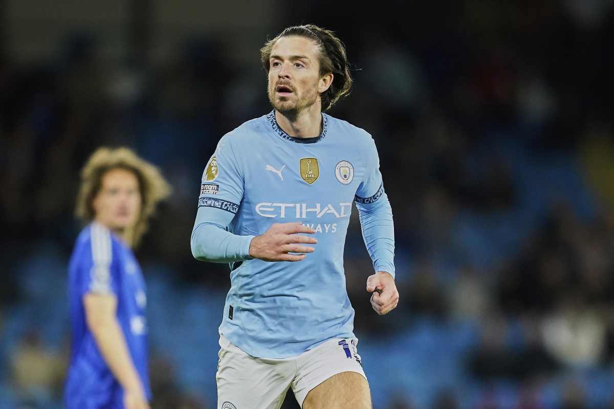 Jack Grealish col Manchester City