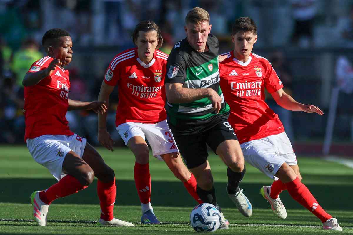 Gyokeres in azione con lo Sporting