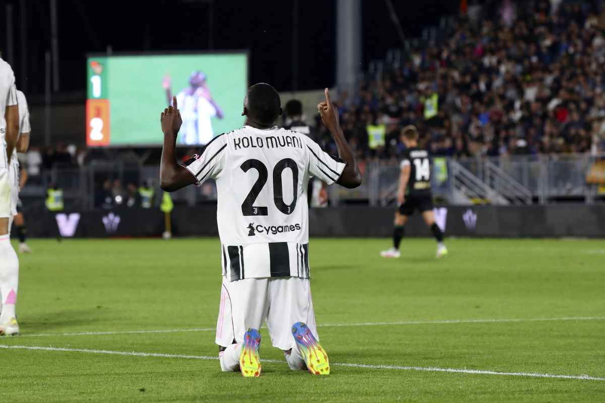 Kolo Muani in campo