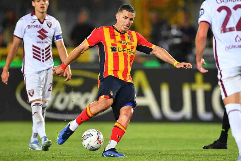Krstovic con il Lecce
