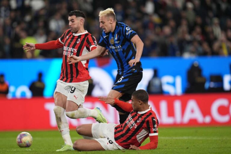 Malick Thiaw e Theo Hernandez in campo