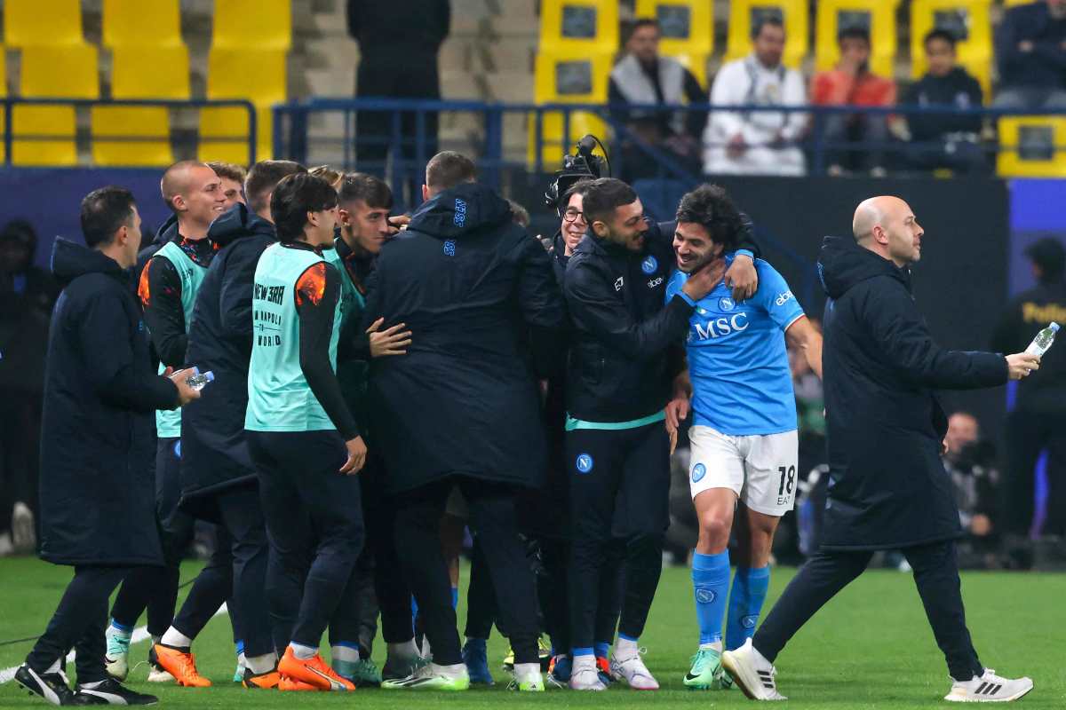 addio napoli giocatore ai saluti confermata anche la formula