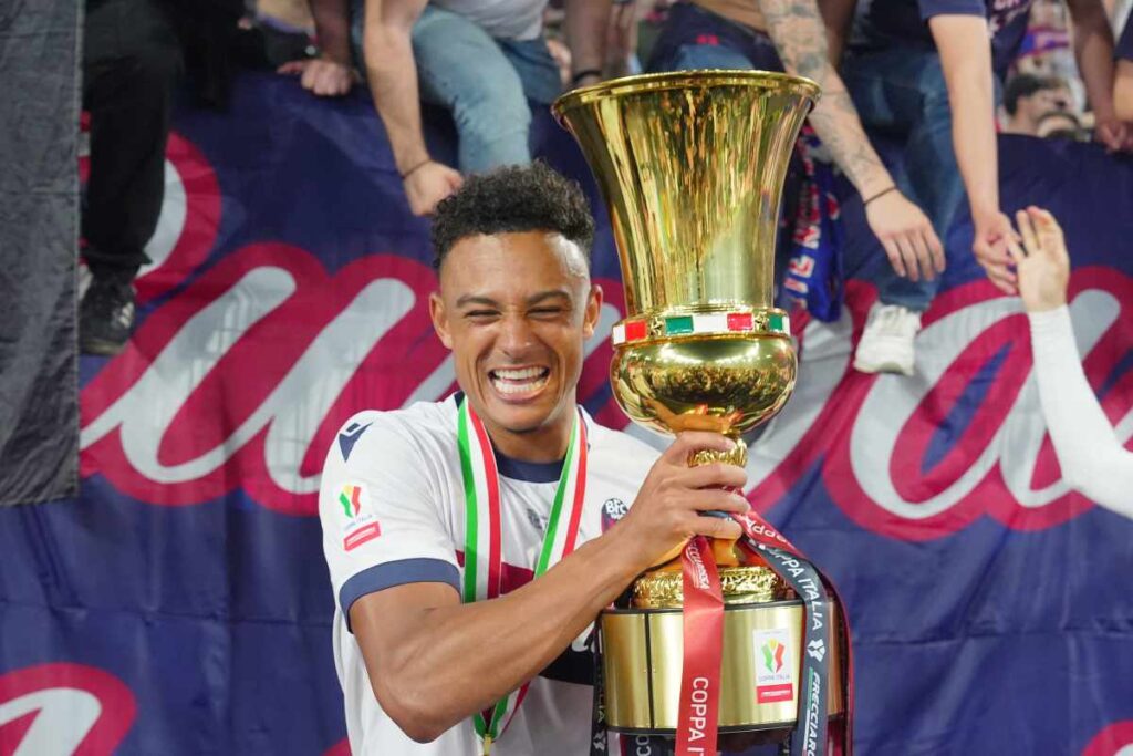 Ndoye festeggia