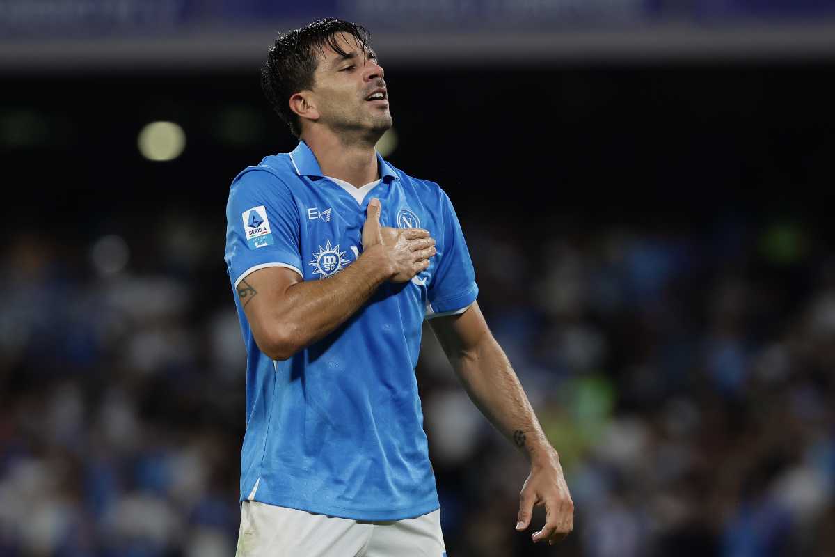 Giovanni Simeone in campo