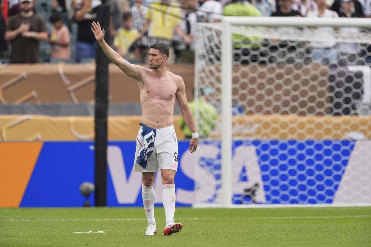 Vlahovic in campo