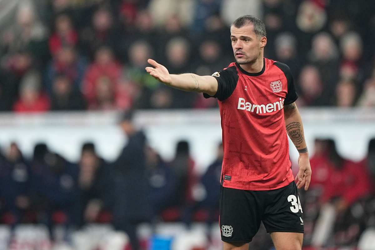 Granit Xhaka in campo