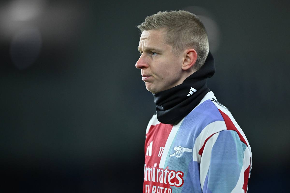 Oleksandr Zinchenko pensieroso