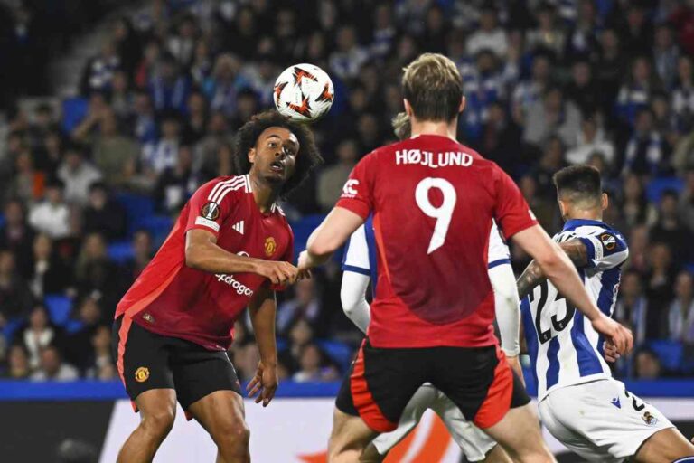 Zirkzee e Hojlund nel Manchetser United