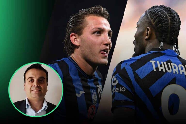 Giocatori dell'inter e in basso Raffaele Amato giornalista di Interlive.it