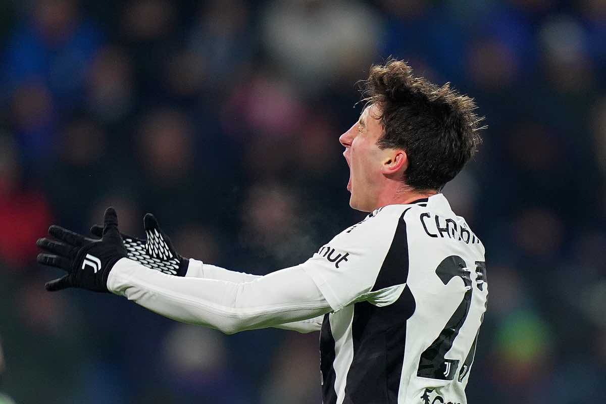 Cambiaso festeggia dopo un gol con la maglia della Juventus