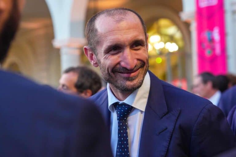 Chiellini sorride