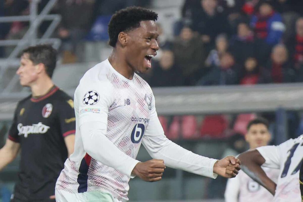 David esulta dopo un gol