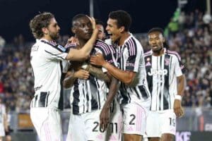 Esultanza Juventus