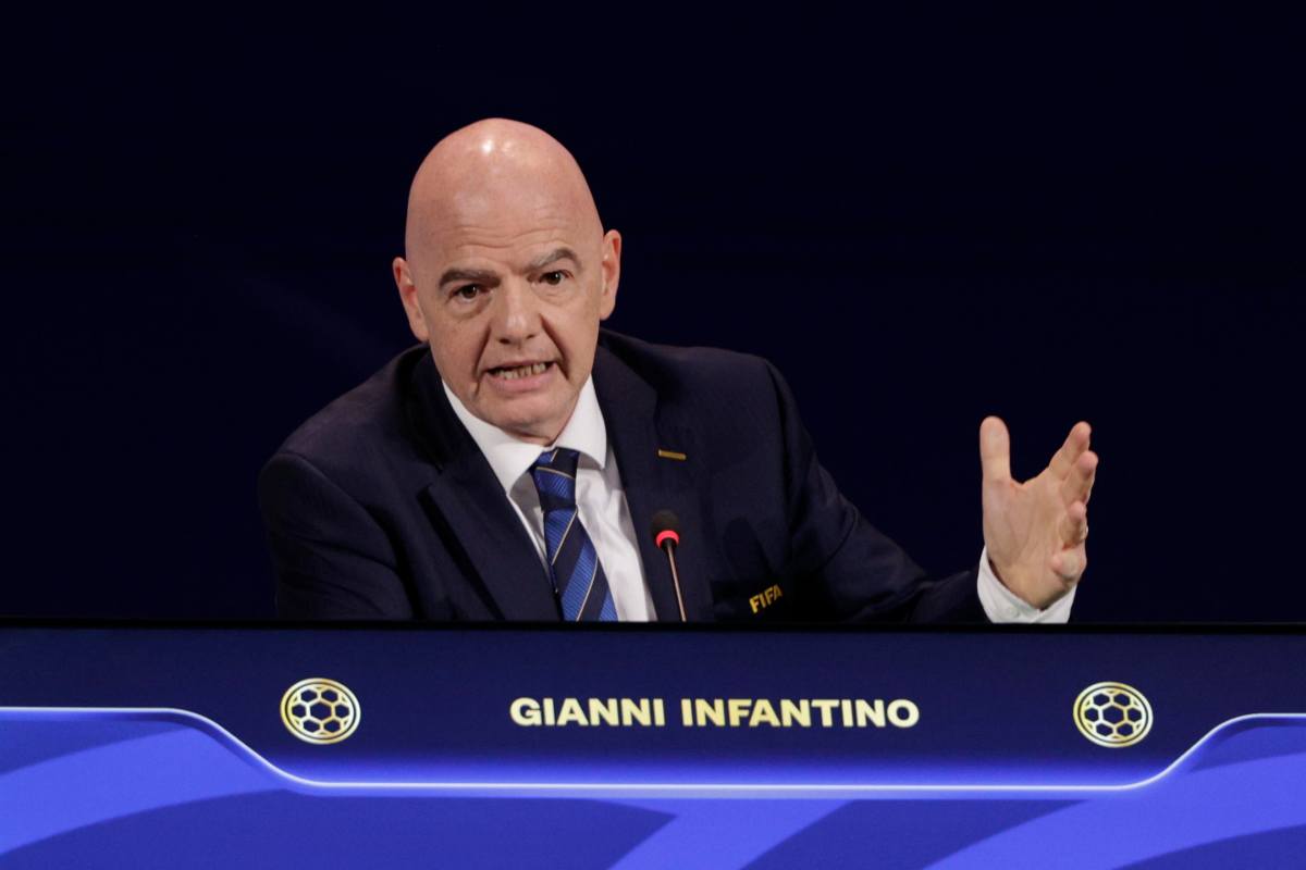 Infantino al congresso della Fifa
