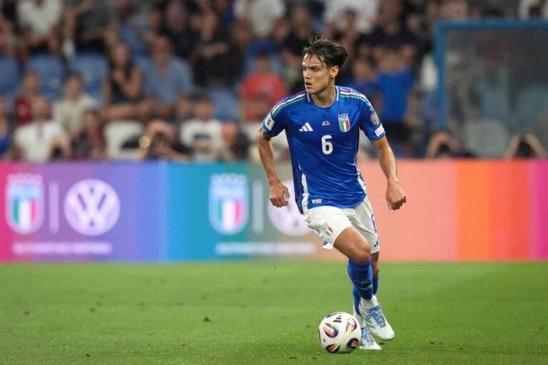 Ricci con la Nazionale