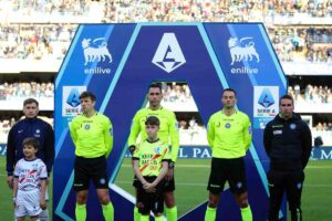 Arbitri di Serie A prima della partite