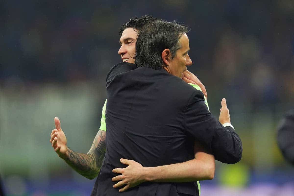 Simone Inzaghi Alessandro Bastoni