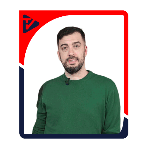 Primo piano di Emiliano Viviano opinionista TvPlay.it