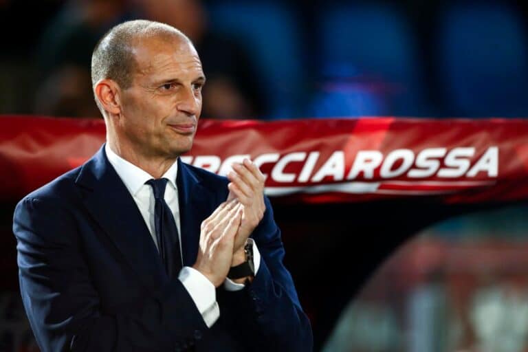 Massimiliano Allegri sorride