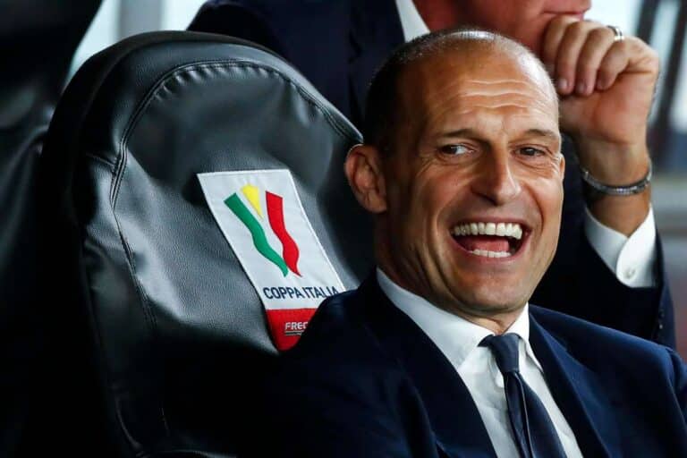Allegri sorride