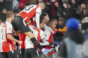 Feyenoord esultanza
