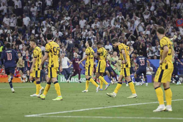 Giocatori Inter in campo