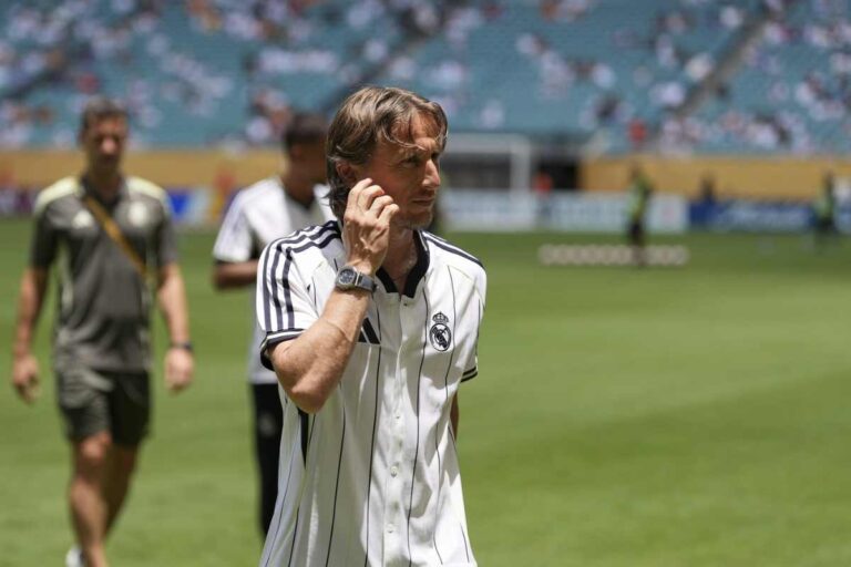 Modric in campo