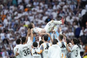 Real Madrid saluta Modric