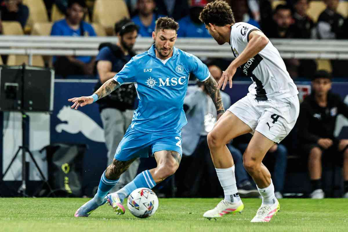 Politano in azione 