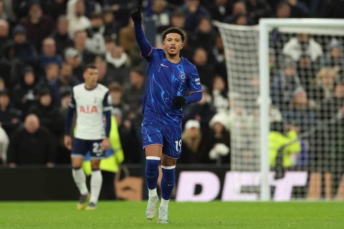 Jadon Sancho in campo