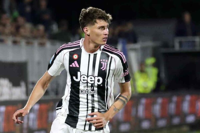Nicolò Savona con la Juventus