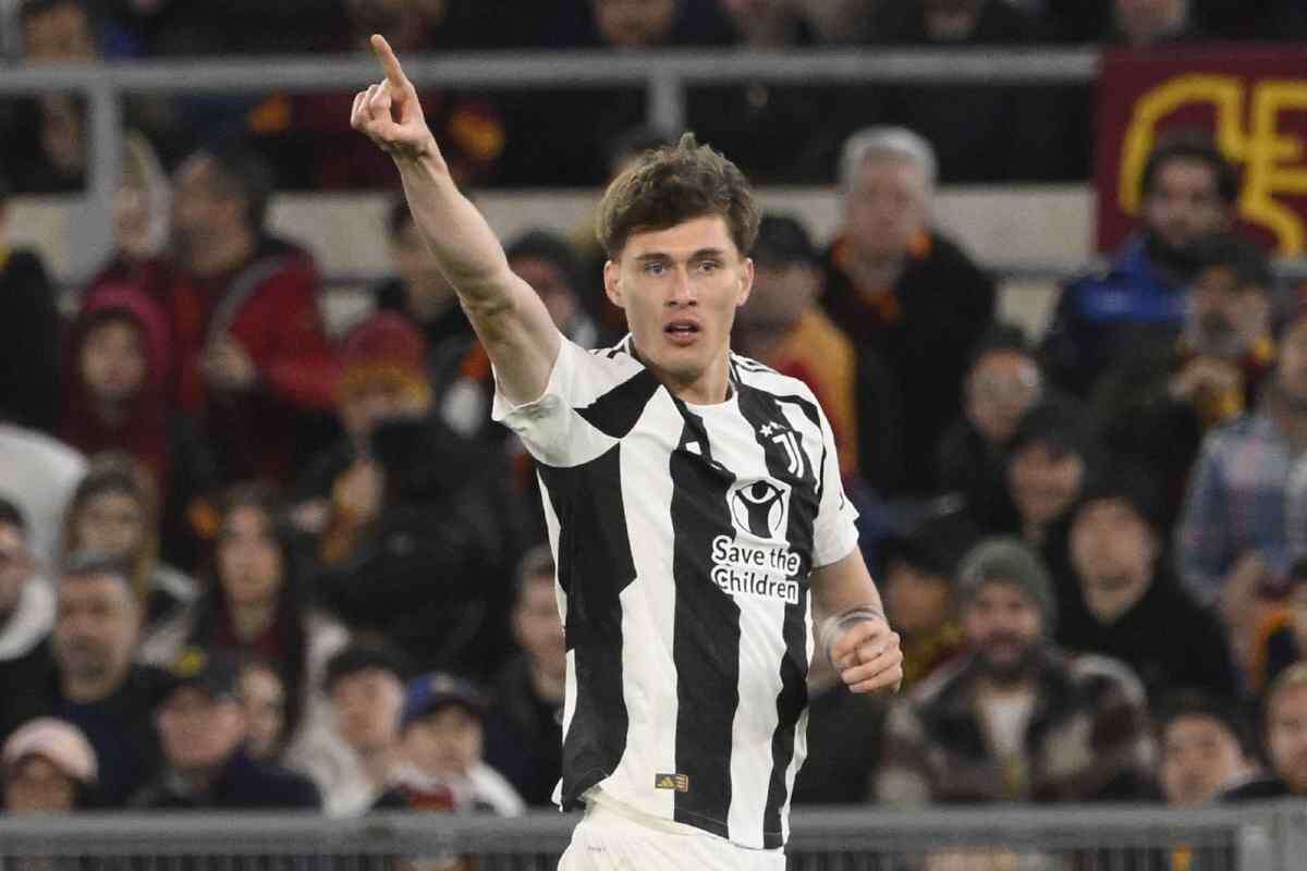 Nicolò Savona con la Juventus