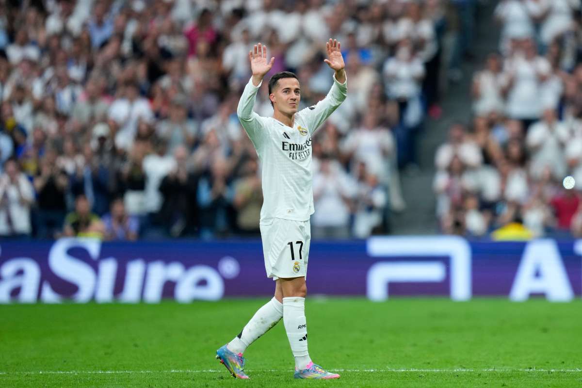Lucas Vazquez in campo