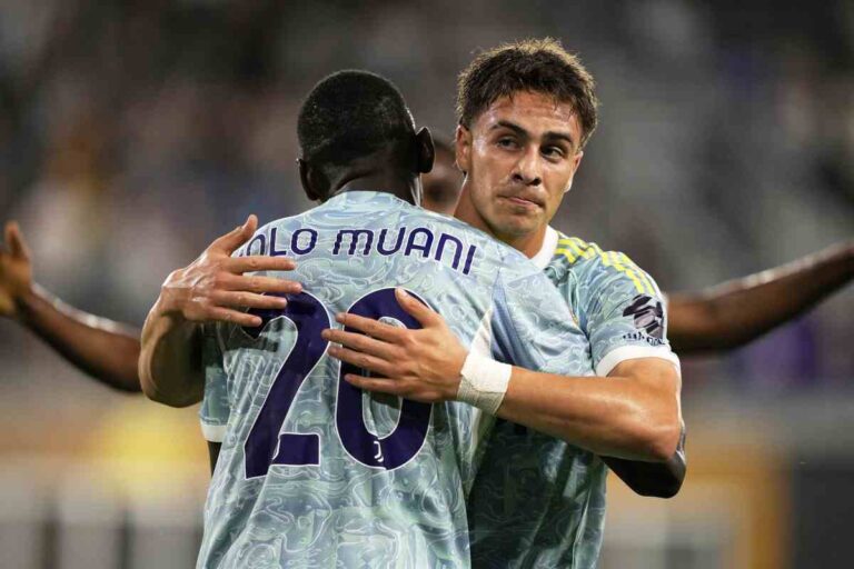 Kolo Muani e Yildiz della Juventus