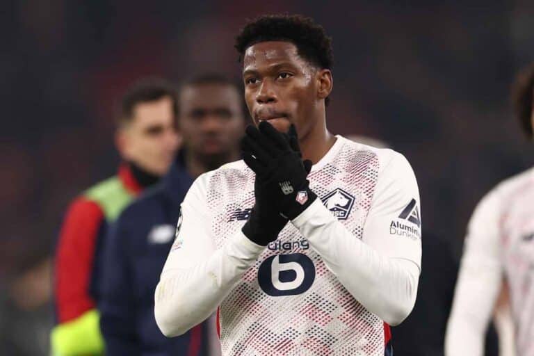 David con la maglia del Lille