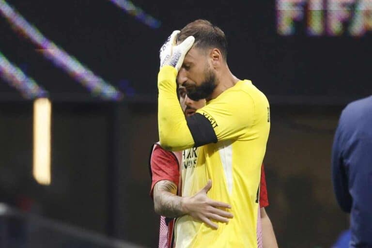Donnarumma disperato