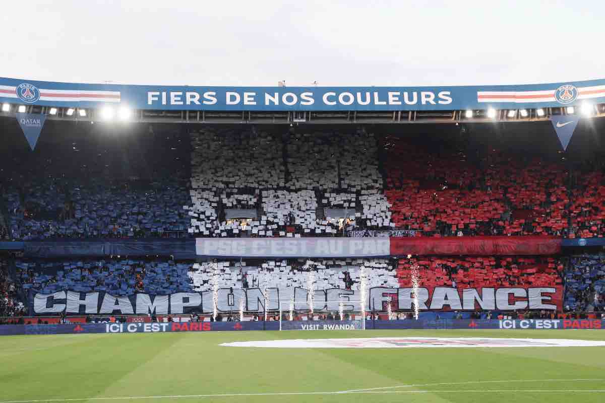 La curva del Paris Saint Germain