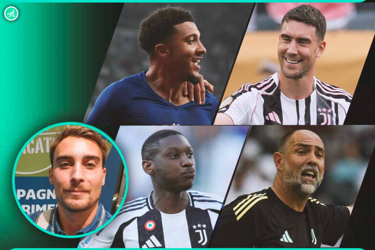 Giocatori di serie A e Riccardo Meloni giornalista di Calciomercato.it