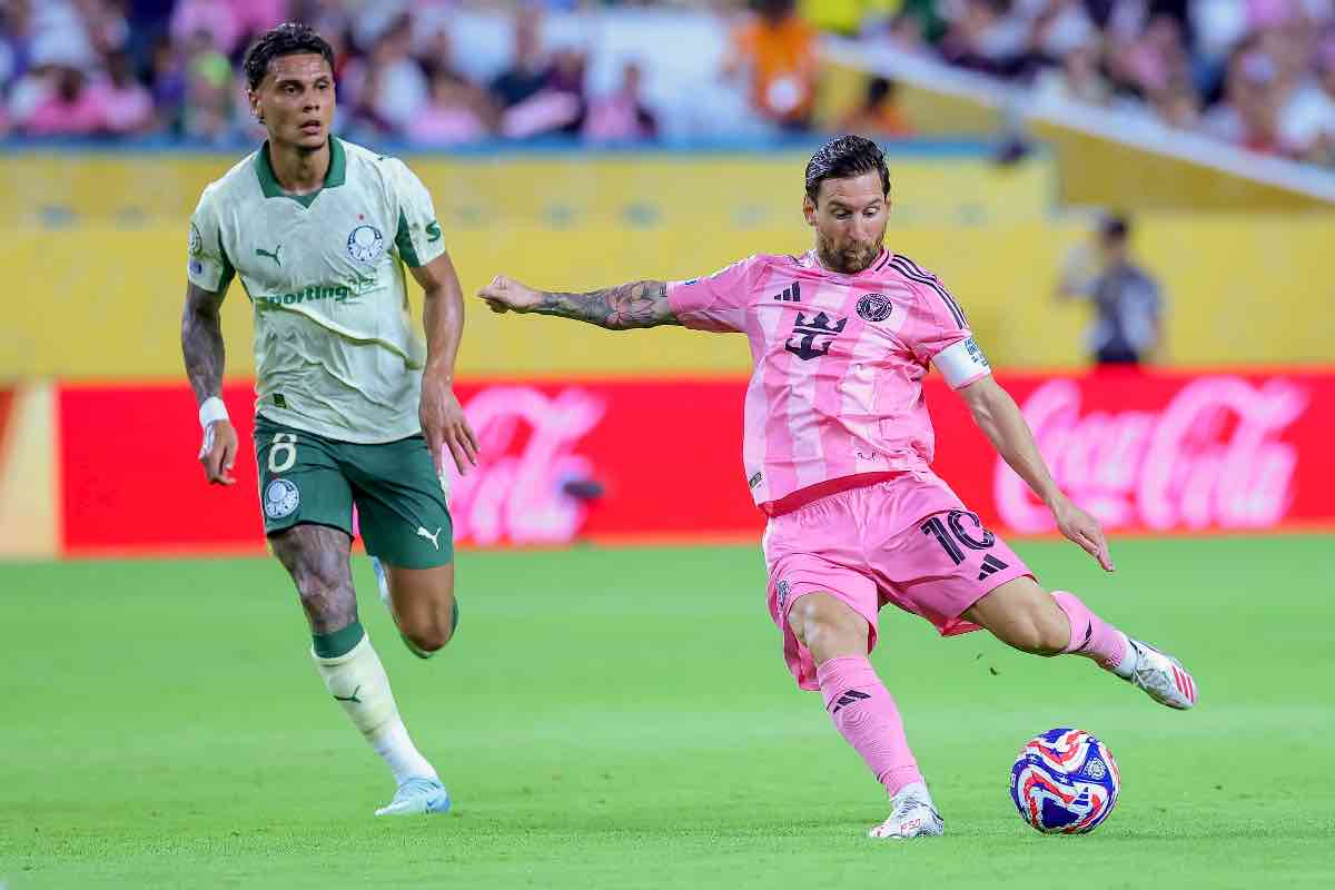 Rios e Messi durante il Mondiale per Club