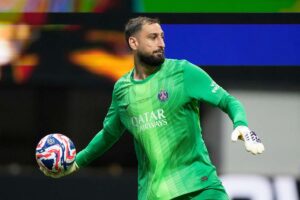 Gianluigi Donnarumma in campo