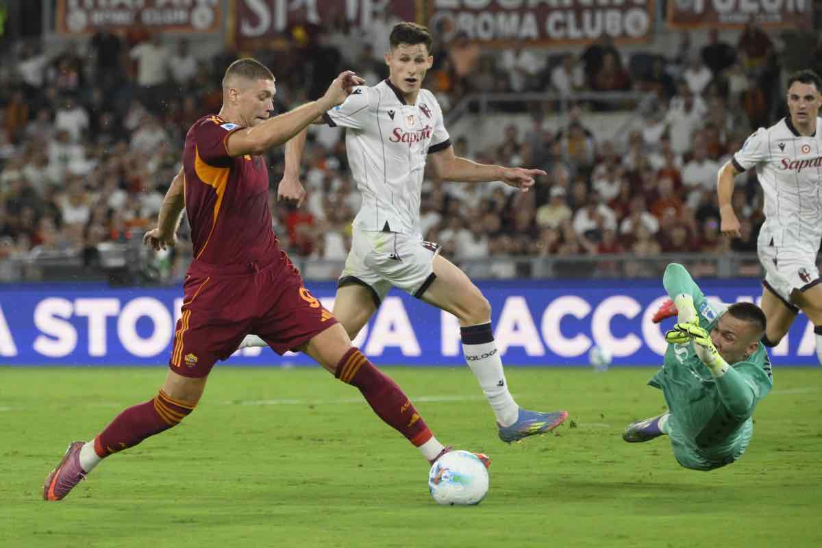 Dovbyk contro il Bologna