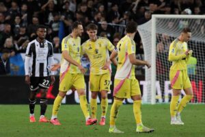 La Juventus in campo
