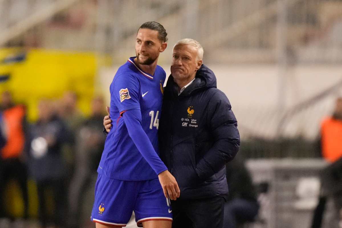 Rabiot con la Francia