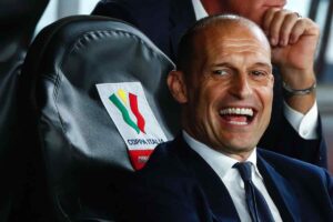 Massimiliano Allegri in panchina