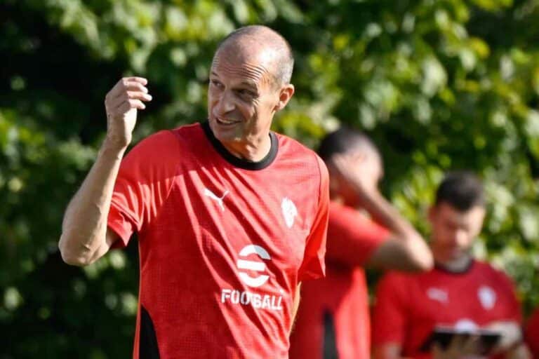 Massimiliano Allegri al Milan