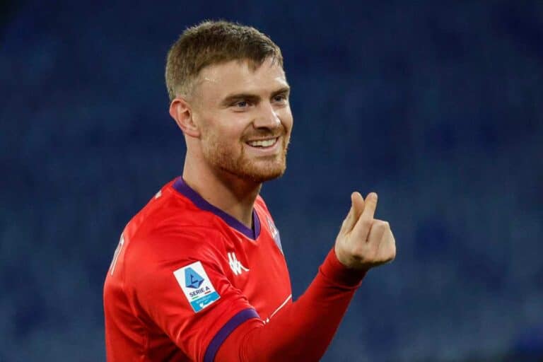 Lucas Beltran esultanza