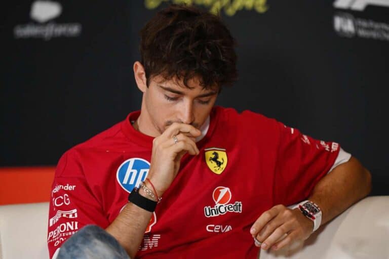 Charles Leclerc deluso