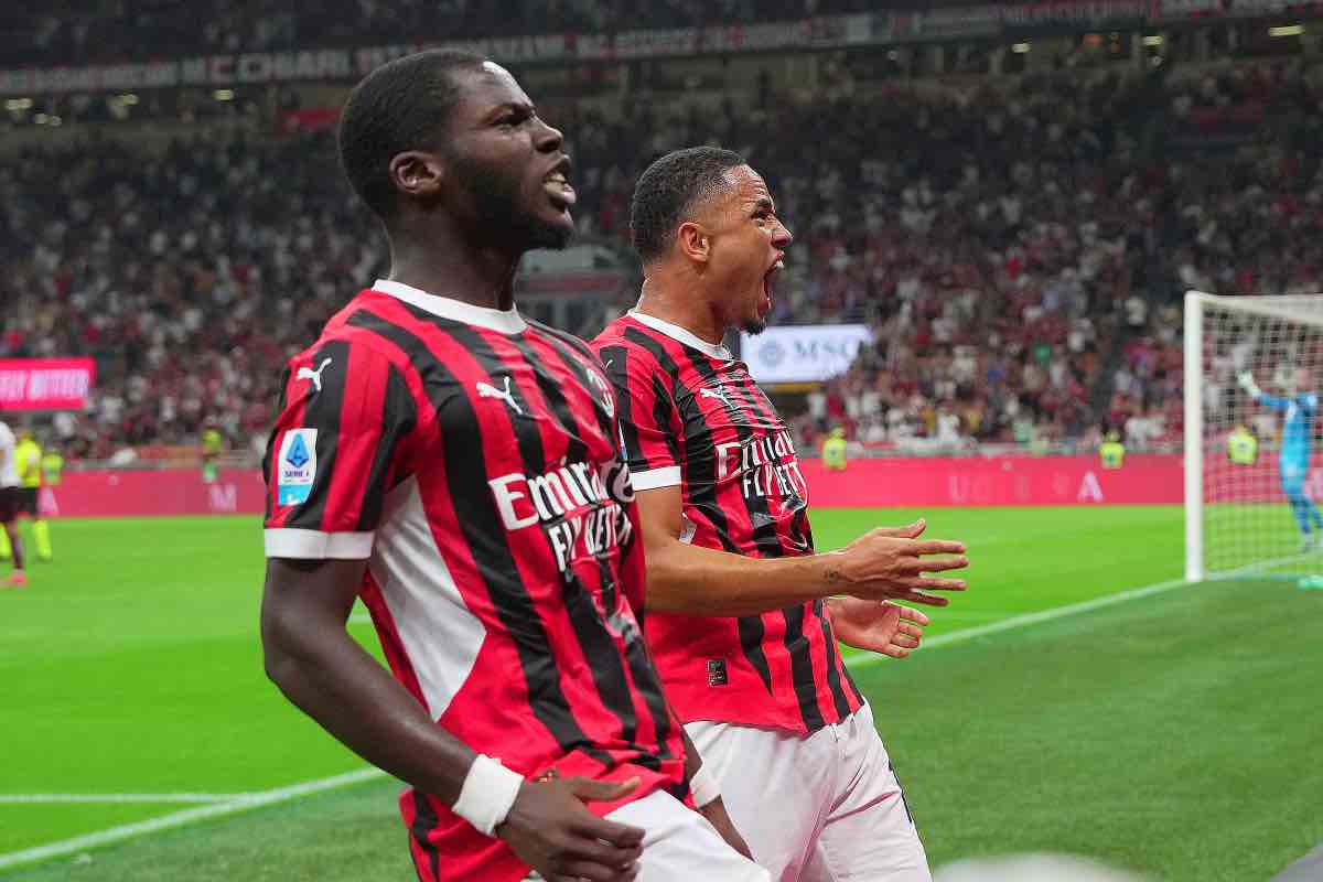 Musah festeggia dopo un gol