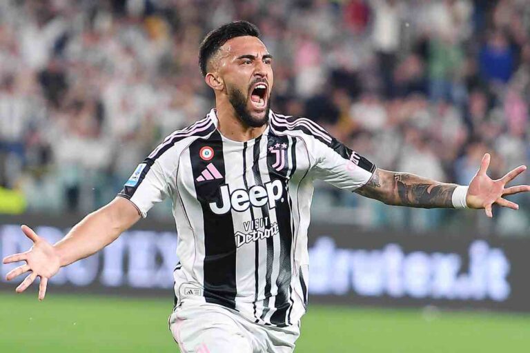 Nico Gonzalez con la maglia della Juventus
